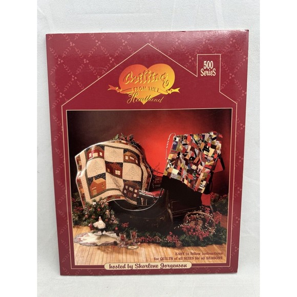 Quilting from Heartland 500 Series Quilts Sharlene Jorgenson Sewing Pattern Book - Picture 1 of 6